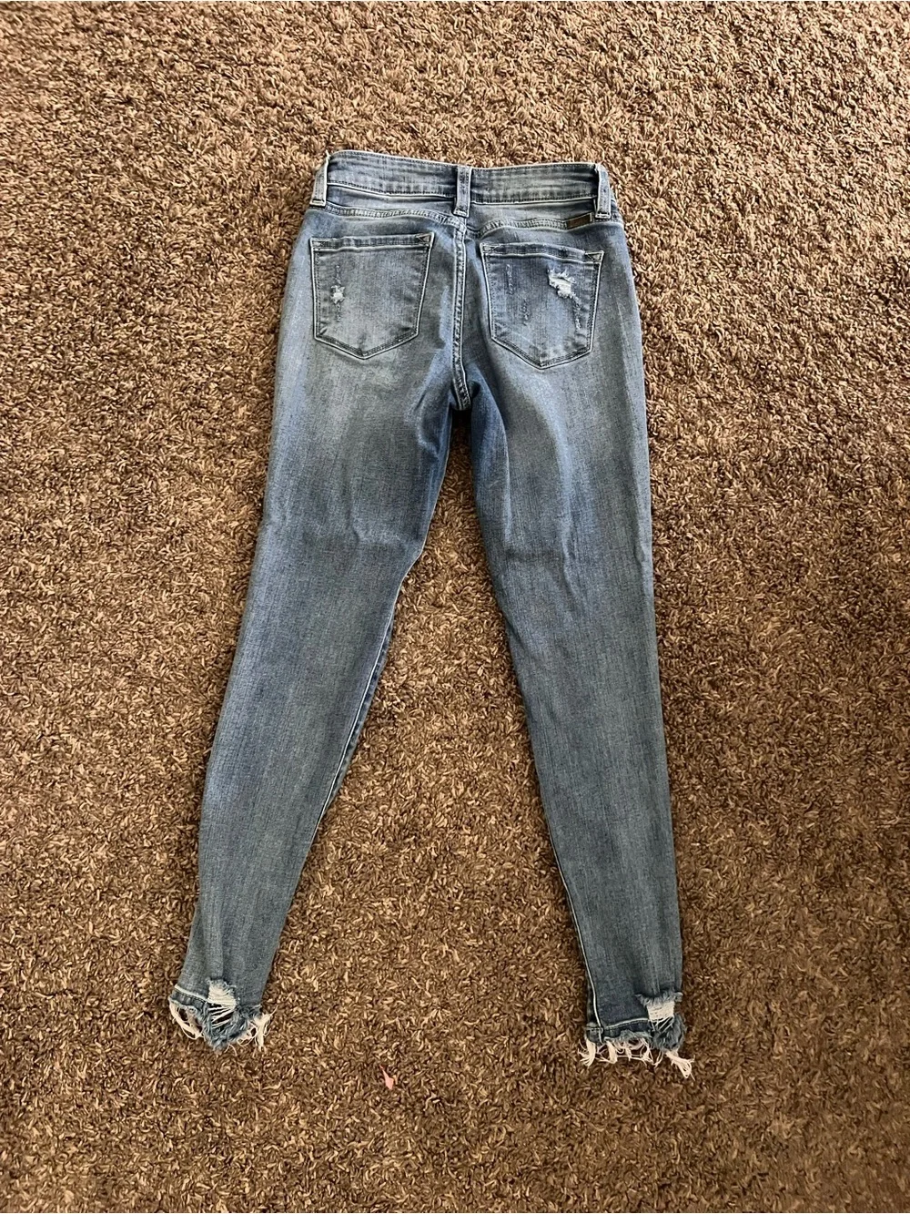 KanCan Light Blue Distressed Skinny Jeans